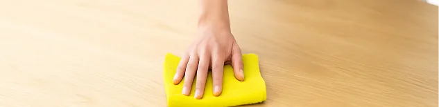 テーブル拭き